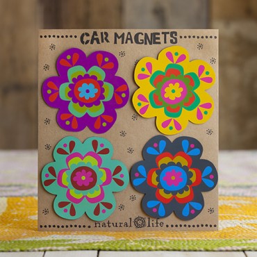 Car Magnet - Flower 4st Från Natural Life 125.00 Kr - Fröken Fräken