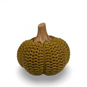 Pumpa - Tyg - Naturgrön - 9 cm - www.frokenfraken.se