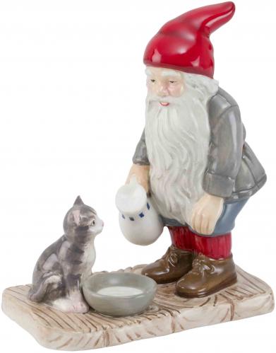 Tomte & Katt - Jenny Nystrm - 15 cm - www.frokenfraken.se