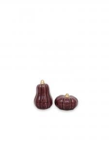 Pumpor - Aubergine Fenja - 2-Pack - Ø4,5 x 6 cm, Ø5 x 3 cm - www.frokenfraken.se