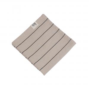 Servett - LUCAS - SVART - 45 X 45 CM - 6-pack - www.frokenfraken.se