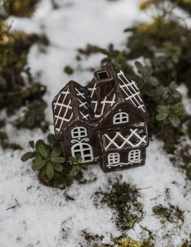 Ljuslykta - Hus - Pepparkakshus - Nr 3 - www.frokenfraken.se