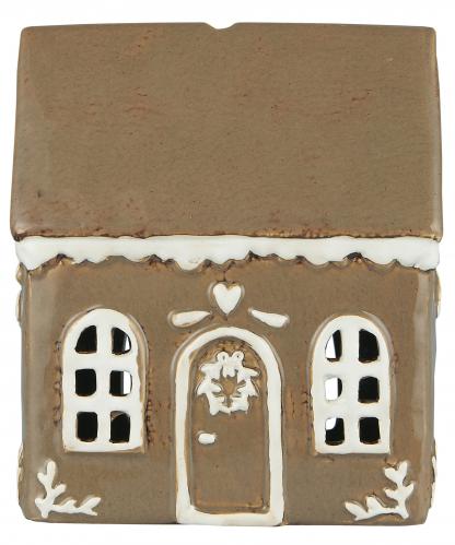 Ljuslykta - Hus - Pepparkakshus - Stor - www.frokenfraken.se