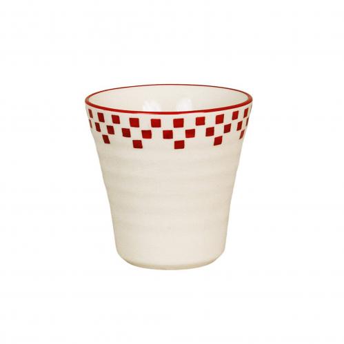 Lattemugg Marion Ruta - Rd - 10 x H10 cm - www.frokenfraken.se