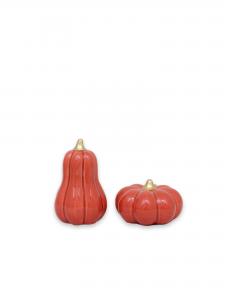 Pumpor - Rostorange Fenja - 2-Pack - Ø6 x 9 cm, Ø7,5 x 5 cm - www.frokenfraken.se