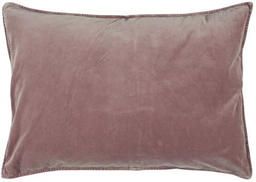 Kuddfodral - sammet - coral almond - 72 x 52 cm - www.frokenfraken.se