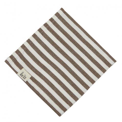 Servett - SVEA - Cognac - 45 X 45 CM - 6-pack - www.frokenfraken.se