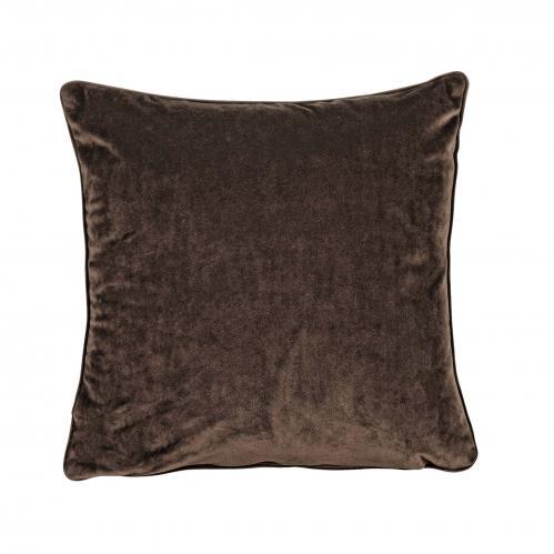 Kuddfodral - Sammet - Brun - 45 X 45 cm - www.frokenfraken.se