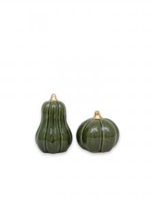 Pumpor - Grön Fenja - 2-Pack - Ø6 x 9 cm, Ø7,5 x 5 cm - www.frokenfraken.se