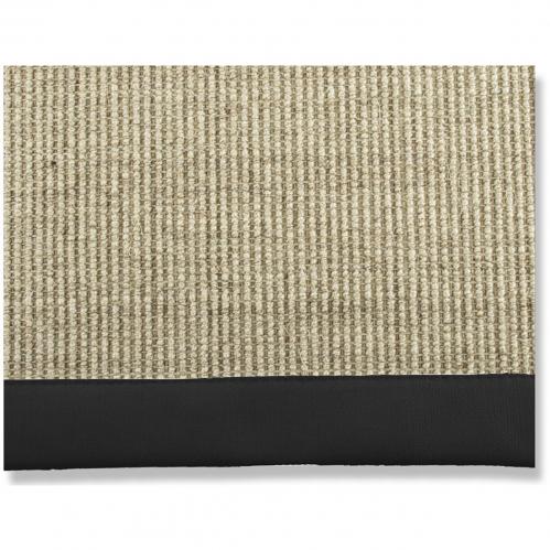 SISAL BLACK Carpet (sizes on request) - www.frokenfraken.se