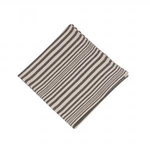 Servett - KARIN - SVART - 50 X 50 CM - 6-pack - www.frokenfraken.se