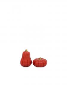 Pumpor - Rostorange Fenja - 2-Pack - Ø4,5 x 6 cm, Ø5 x 3 cm - www.frokenfraken.se