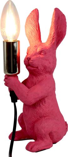 Lampa - Hare - Rosa - 25 cm - www.frokenfraken.se