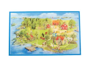 Bonad - Sommar Ö - 69 x 43 cm - www.frokenfraken.se