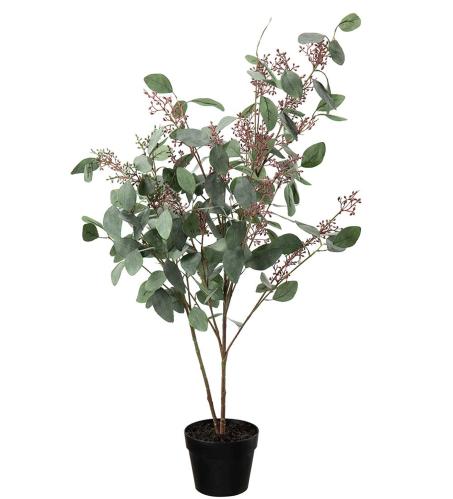 Eucalyptus - Grå - 110 cm - www.frokenfraken.se