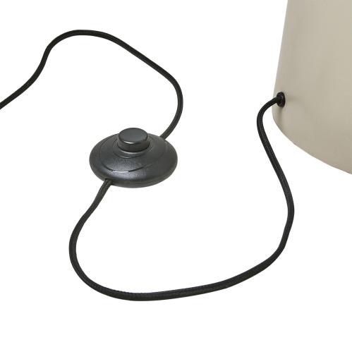 Golvlampa - Svamp - Beige - Ø22/48 x 120 cm - www.frokenfraken.se